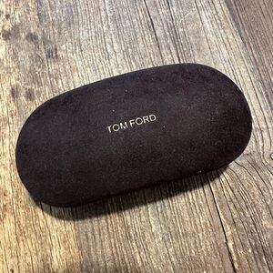 Tom Ford Sunglasses Case — Brown Velvet hard case
